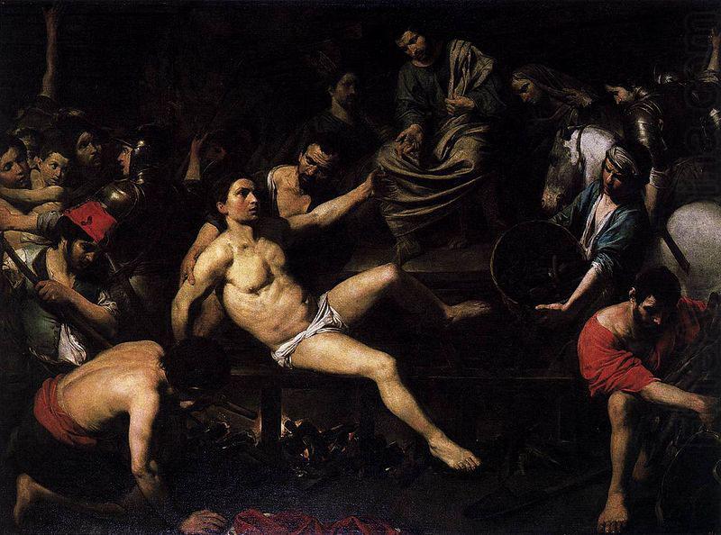 Martyrdom of St Lawrence, VALENTIN DE BOULOGNE